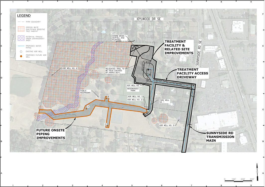 Woodmansee Park Layout Map