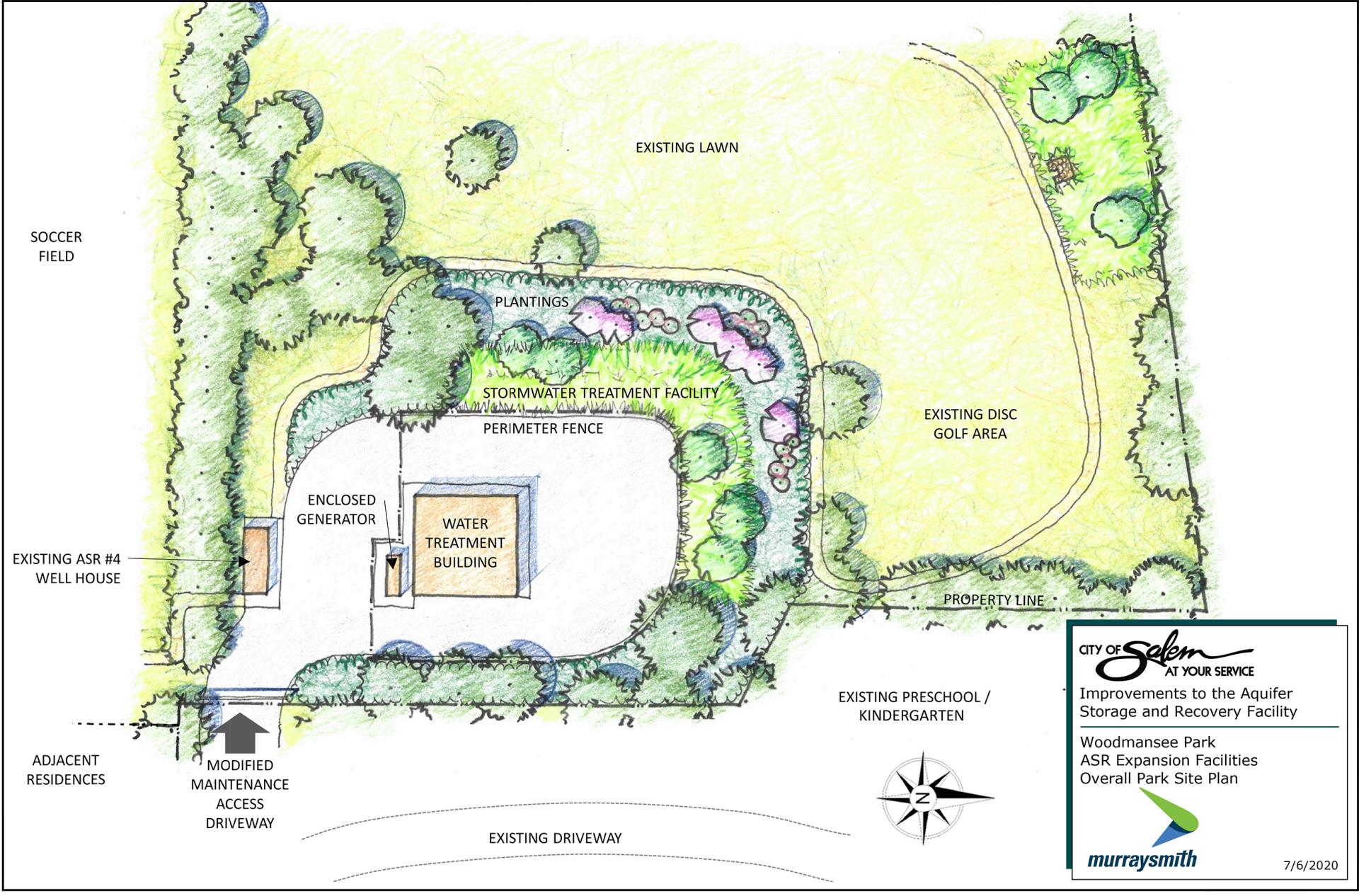 ASR Water Treatment Facility Site Plan