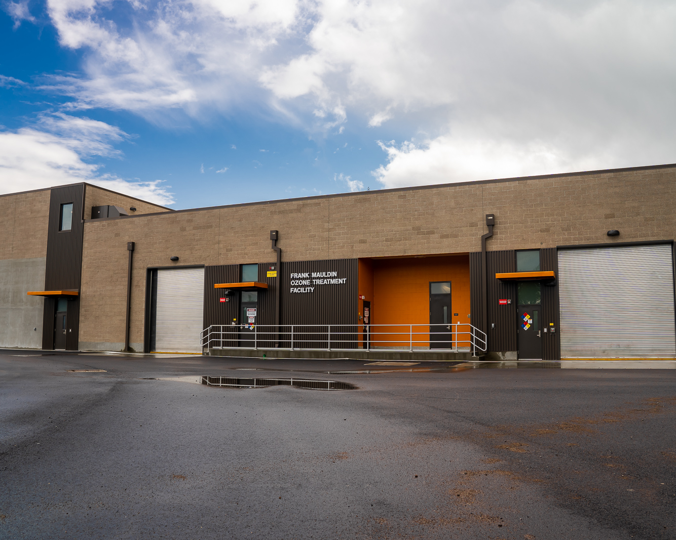 Frank Mauldin Ozone Treatment Facility Outside