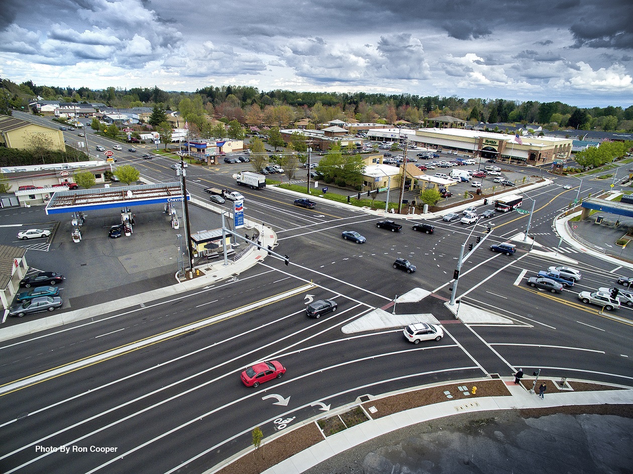 Glen Creek Rd NW at Wallace Rd NW Intersection Widening