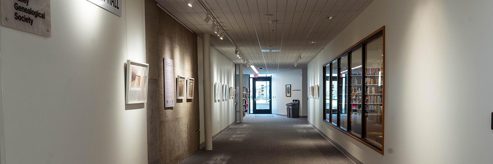 Library-Art-Hallway