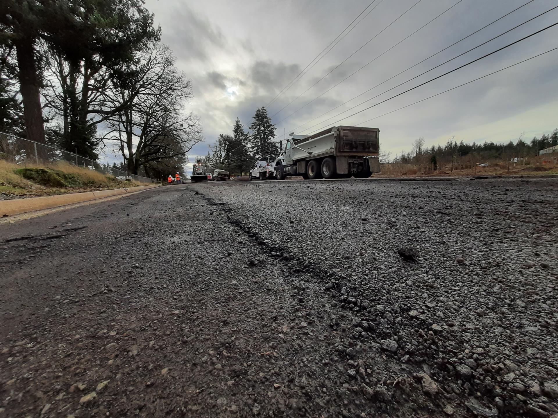 New Pavement Battle Creek Road SE