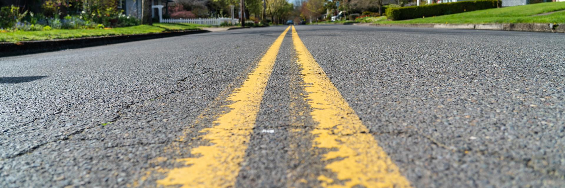 Traffic Markings on High Street