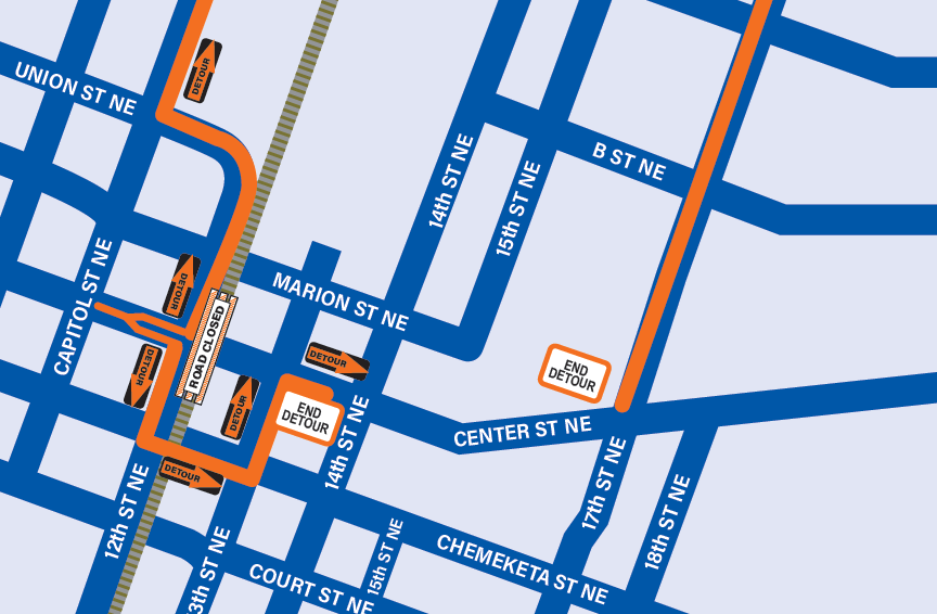 Center St Closure