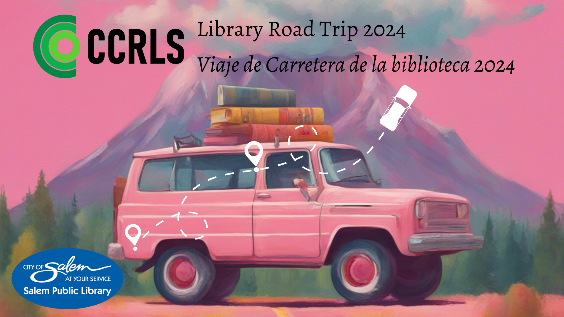 CCRLS, library, road trip