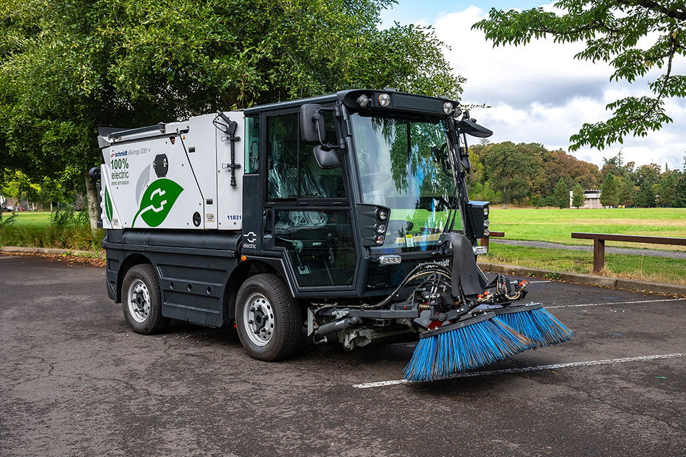 All-Electric Street Sweeper