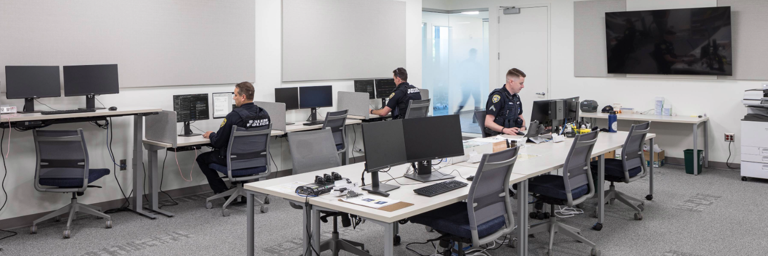 salem police, station, public building project, interior, building